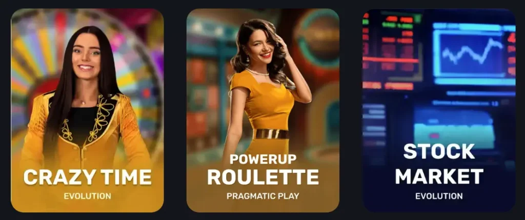 Live-Dealer-Spiele bei Bitkingz